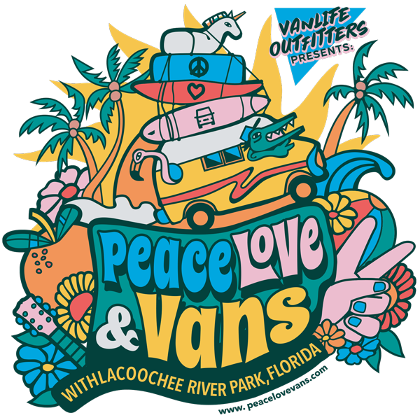 Peace Love & Vans - EPIC Florida Camper Van Gathering - Withlacoochee River  Park, FL