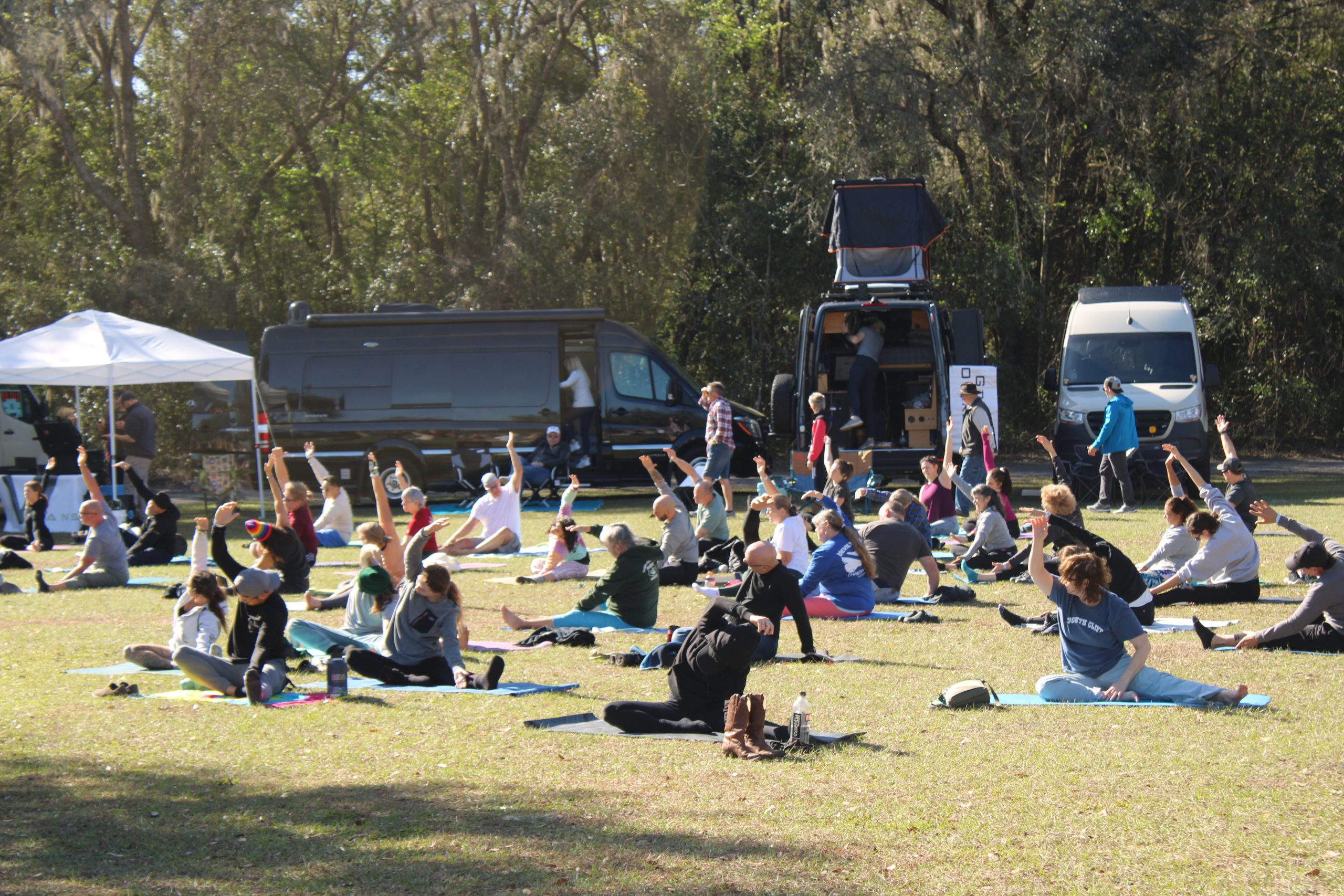 Peace Love & Vans - EPIC Florida Camper Van Gathering - Withlacoochee River  Park, FL