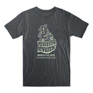 Peace Love & Vans Logo T-Shirt
