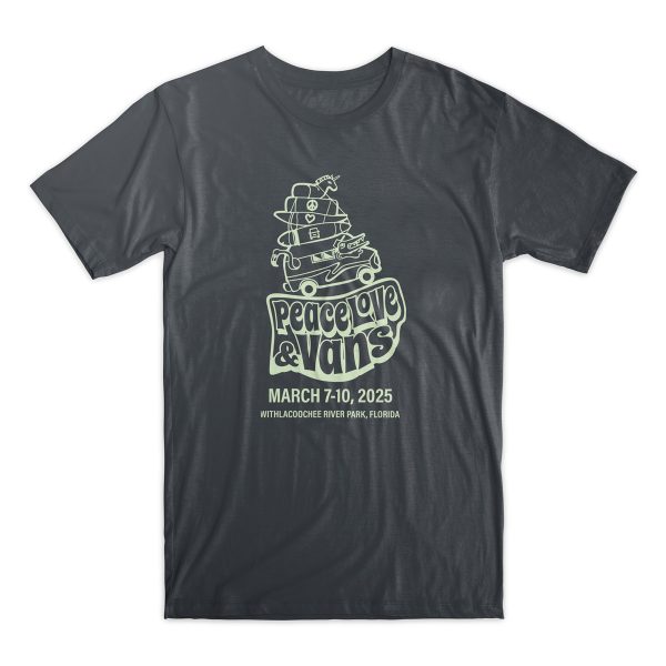 Peace Love & Vans Logo T-Shirt